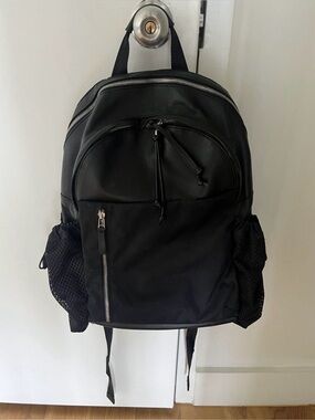 John Elliott Modular Backpack – Black Leather/Nylon – Retail $1,298